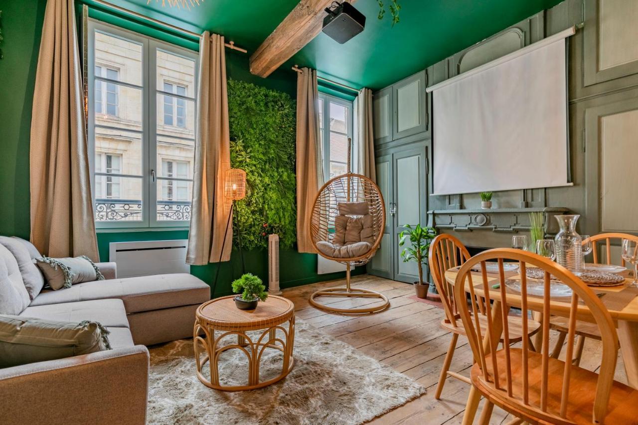 Appartement Jungle - Libourne Centre - 4 Pers - Sauna - Netflix Exterior foto