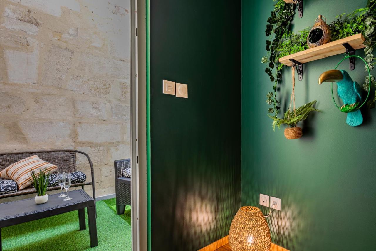 Appartement Jungle - Libourne Centre - 4 Pers - Sauna - Netflix Exterior foto