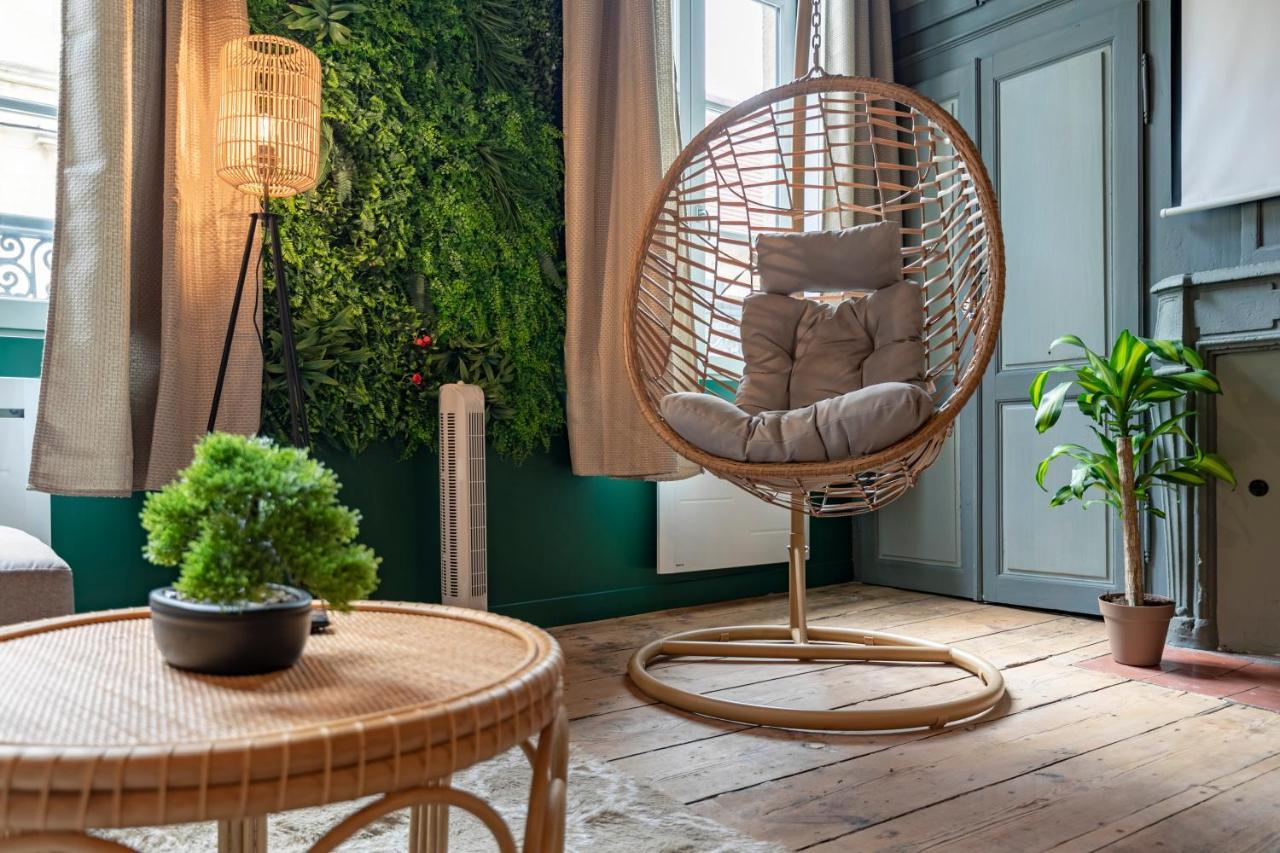 Appartement Jungle - Libourne Centre - 4 Pers - Sauna - Netflix Exterior foto