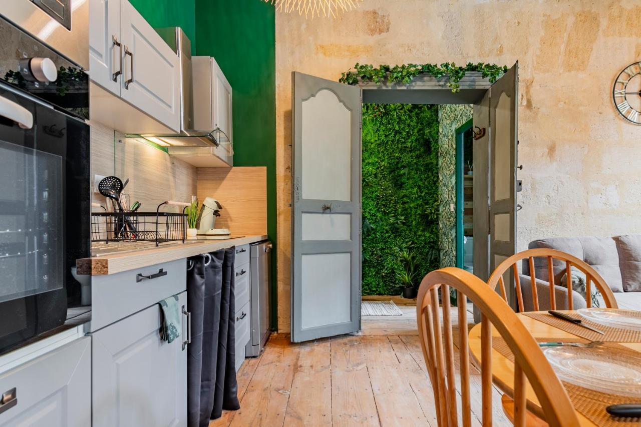 Appartement Jungle - Libourne Centre - 4 Pers - Sauna - Netflix Exterior foto