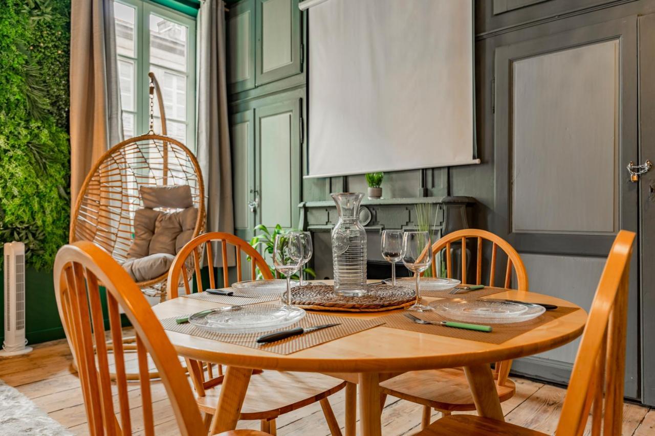Appartement Jungle - Libourne Centre - 4 Pers - Sauna - Netflix Exterior foto